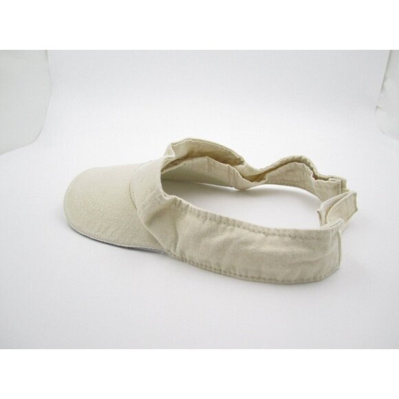 Virginia Beach Ocean Wave Embroidered Adjustable Sun Visor Hat (B) Made in USA - Picture 3 of 6